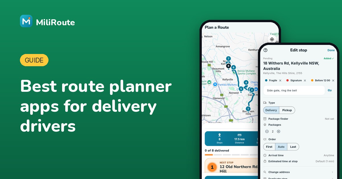 Best Route Planner Apps for Delivery Drivers in 2026: 12 Compared
